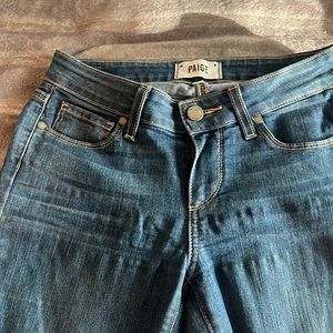Paige jeans size 25  skinny’s
